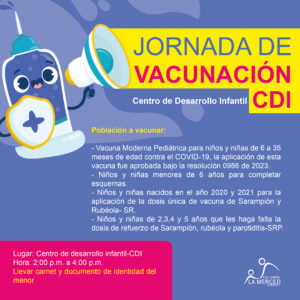 Lee más sobre el artículo Jornada de vacunación CDI Septiembre
